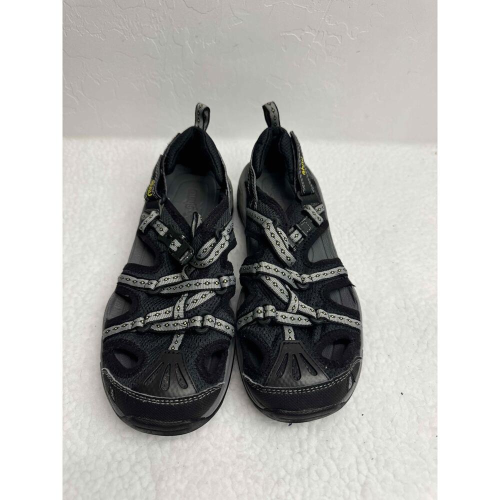 Ahnu Black Closed Toe Breathable Sandals Unisex Size 8